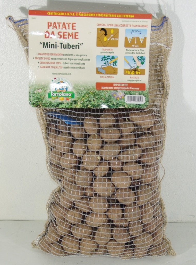 Vendita mini tuberi di PATATE da SEME Desirè kg 2,5