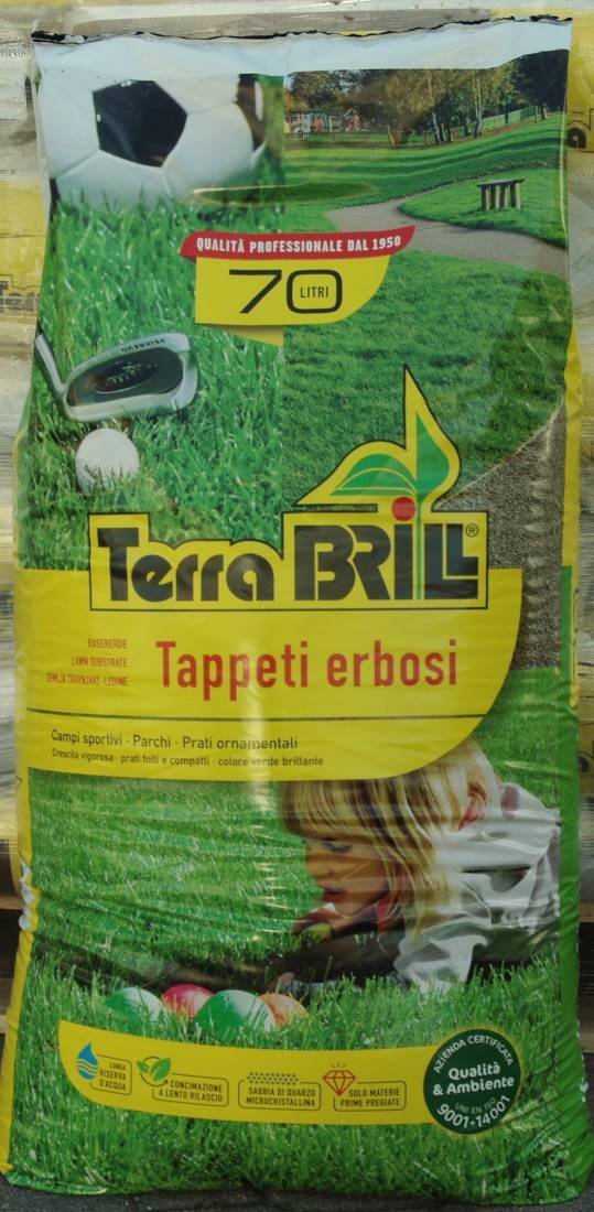 TERRICCIO SPECIFICO PER IL TAPPETO ERBOSO IN CONFEZIONE DA 70 LT - Zambonin  Agricoltura